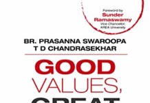 Good Values, Great Business bookshelf nov 2019