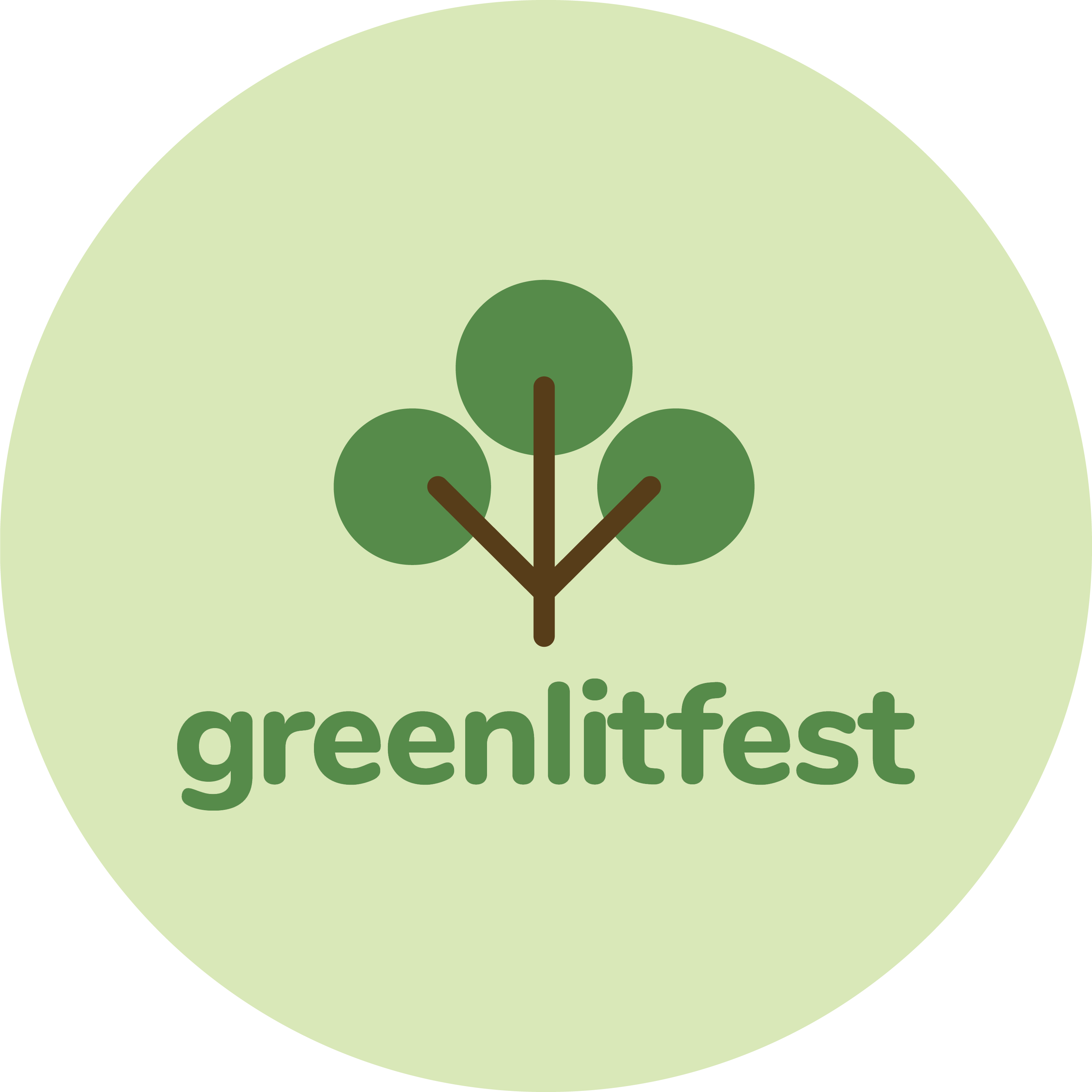 Green Lit Fest Logo round fnl